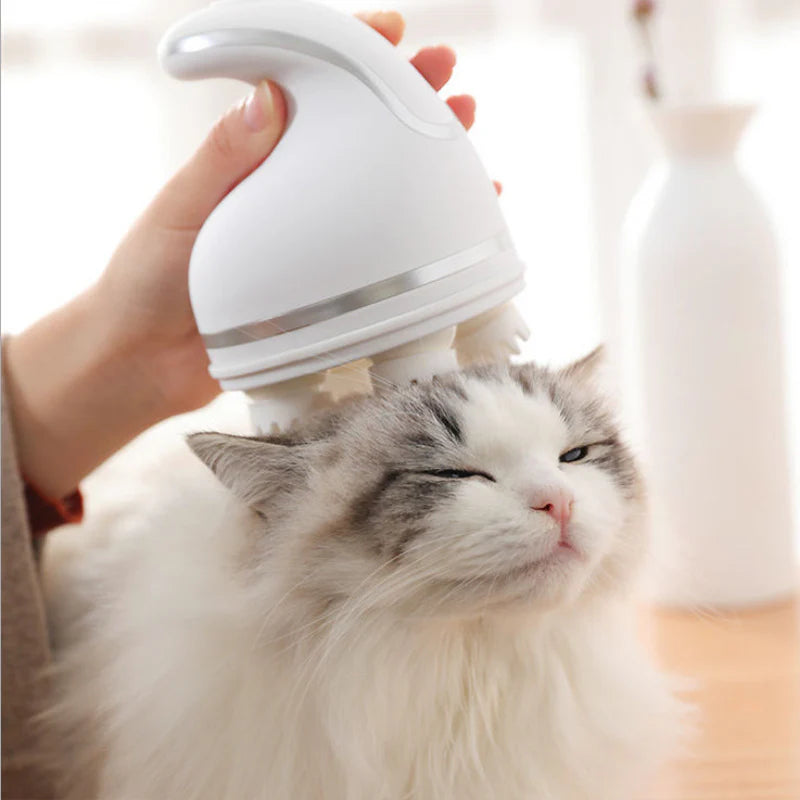 Portable Electric Scalp Massager - For Pet Stress Relief