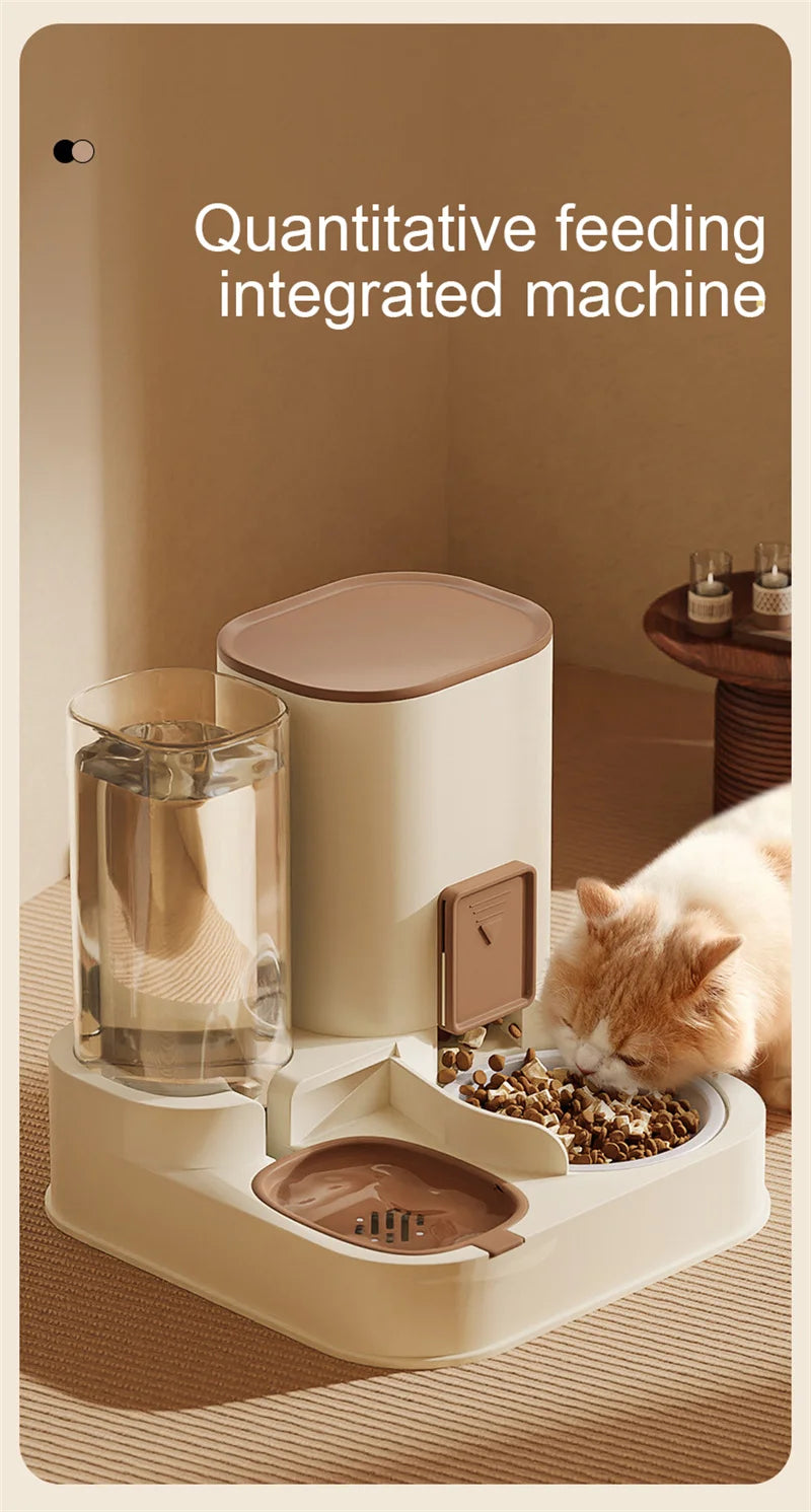 Automatic Pet Feeder & Water Dispenser