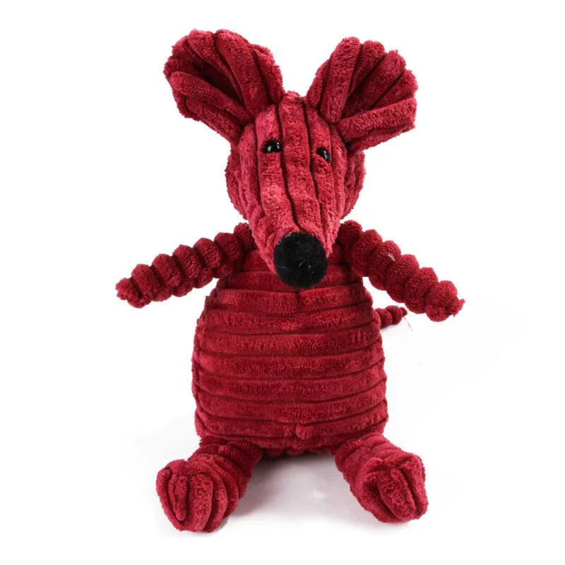 SqueakBuddy Animal Plush Dog Toys