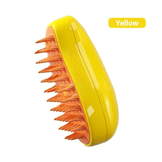 3-in-1 Steamy Cat Grooming Brush