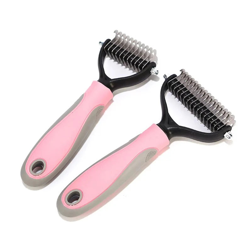 Pawfect Groom Brush - For Dog Hair & Cat Fur Knot Cutter