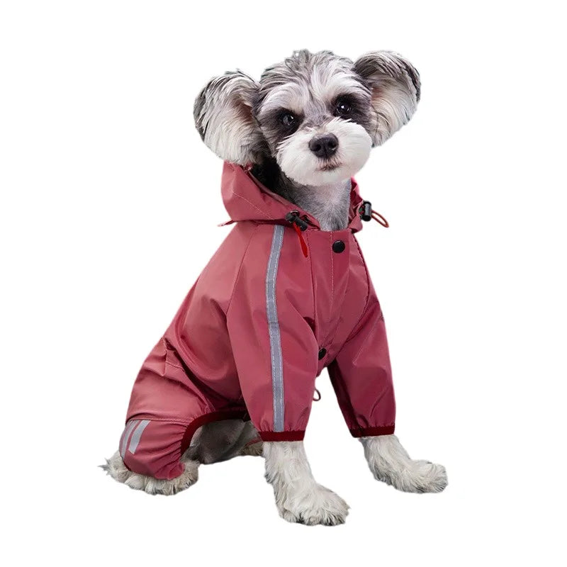 LumiPaw Raincoat - Waterproof Reflective Dog Raincoat