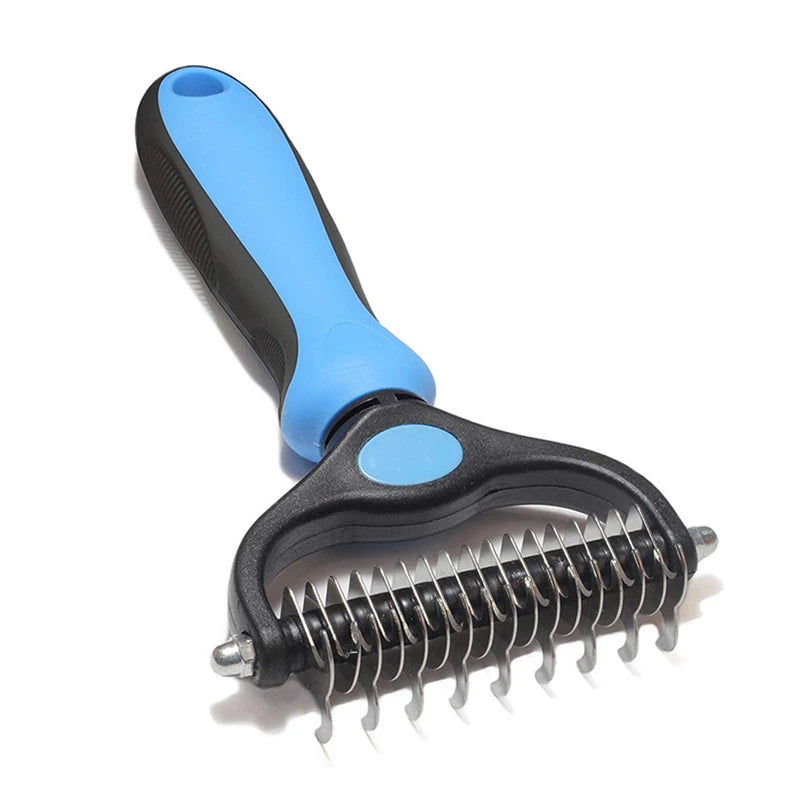 Pawfect Groom Brush - For Dog Hair & Cat Fur Knot Cutter