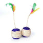 TwirlTail Sisal Scratch Ball - Interactive Toy for Kittens