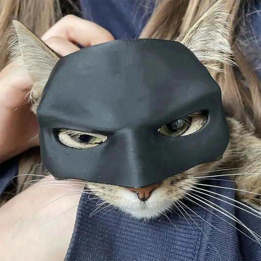 Midnight Bat Cat Halloween Mask