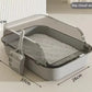 Spacious Cat Litter Box - Anti-Splash Design for Easy Cleaning