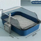 Spacious Cat Litter Box - Anti-Splash Design for Easy Cleaning