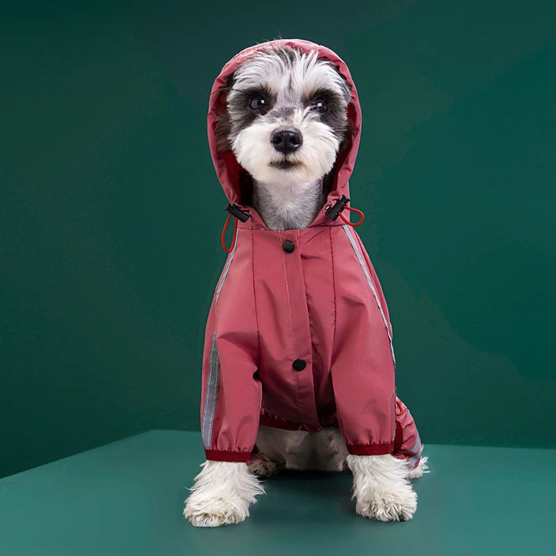 LumiPaw Raincoat - Waterproof Reflective Dog Raincoat