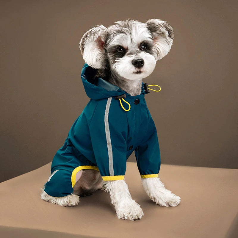 LumiPaw Raincoat - Waterproof Reflective Dog Raincoat