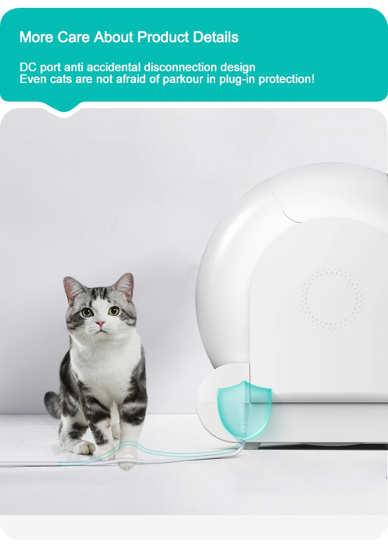 FreshClaws - Smart Self-Cleaning Cat Litter Box