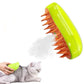 3-in-1 Steamy Cat Grooming Brush