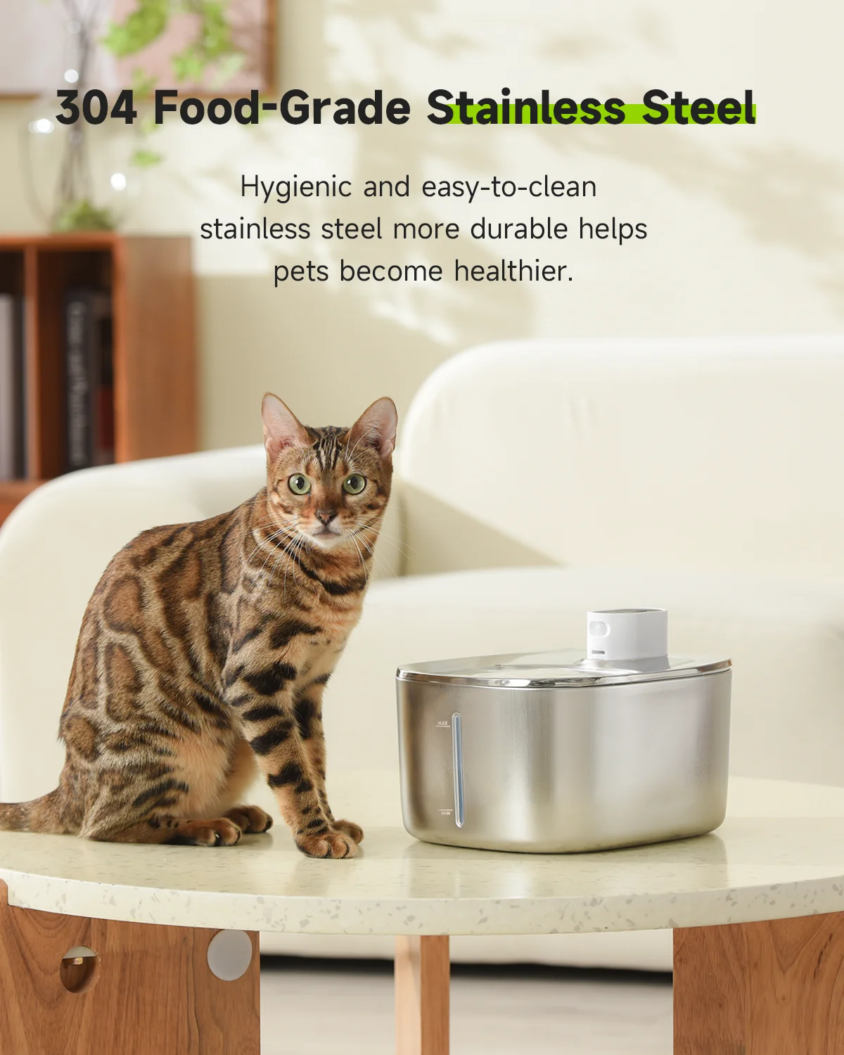 AquaPaws - Smart Wireless Pet Water Fountain